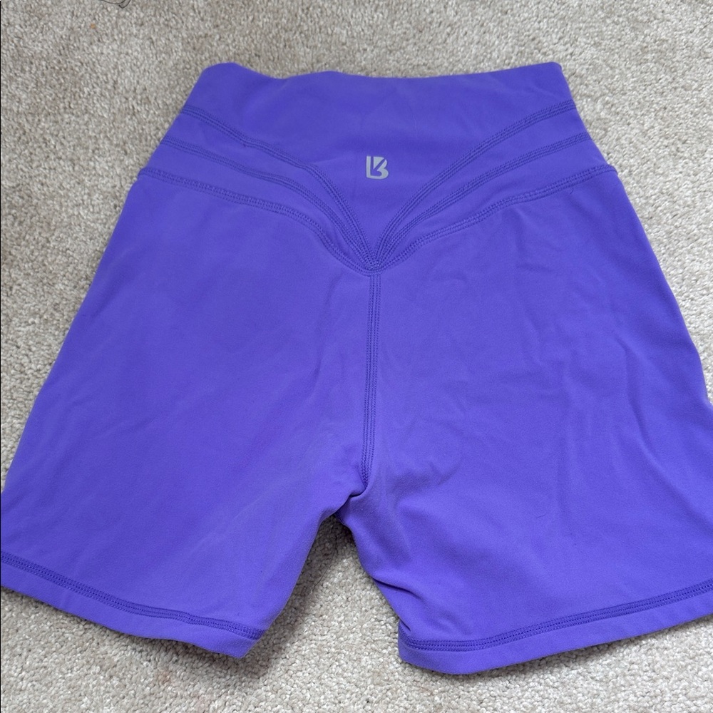BuffBunny Vibrant Purple Athletic Shorts